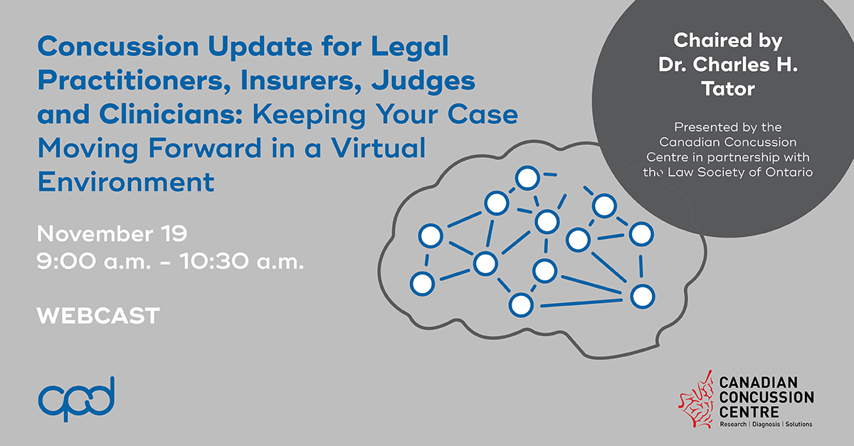 Concussion Update for Legal Practitioners | McLeish Orlando Personal Injury Lawyers Toronto
