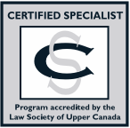 McLeish Orlando LLP Certified Specialist in Civil Litigation badge