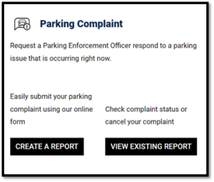 Parking Complaint